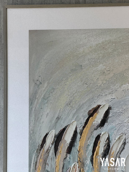 Nereia Dokulu Tablo 100x100 Cm