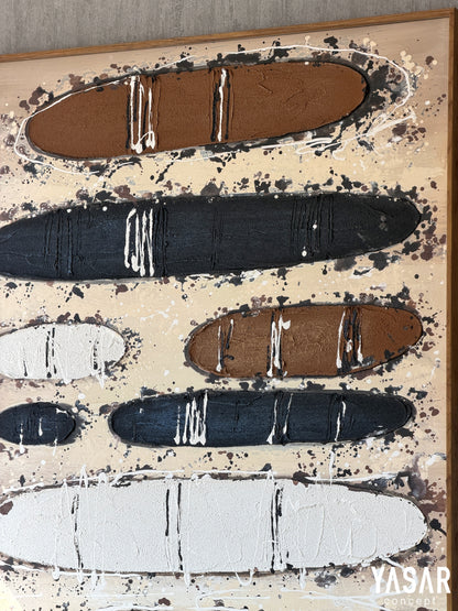 Mariselle Dokulu Tablo 80x120 Cm