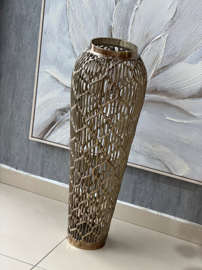 Raffero  Metal Yer Vazosu Büyük Boy