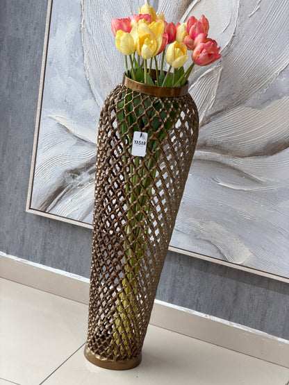 Montaro  Metal Yer Vazosu 28x89 Cm