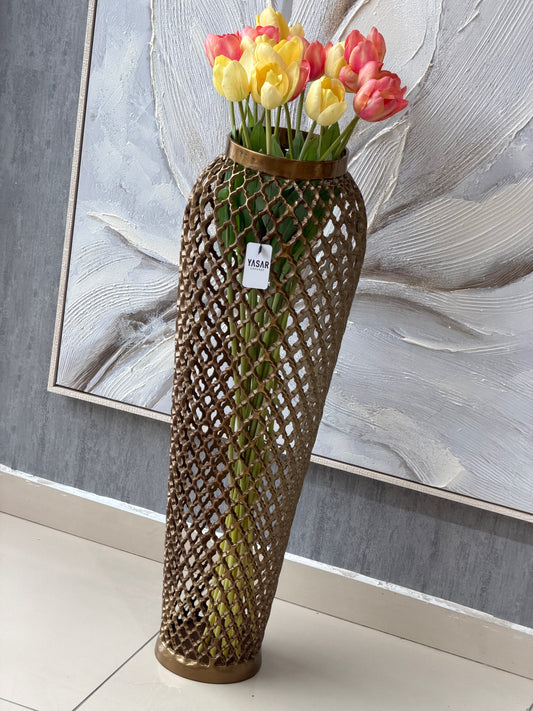 Montaro  Metal Yer Vazosu Büyük Boy