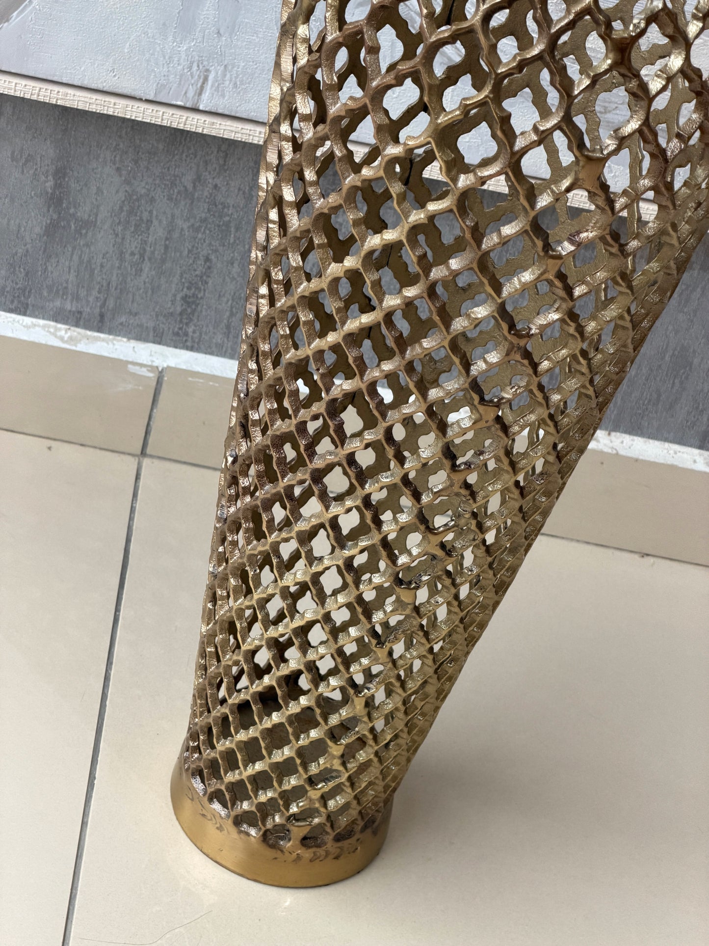 Montaro Metal Yer Vazosu Küçük Boy