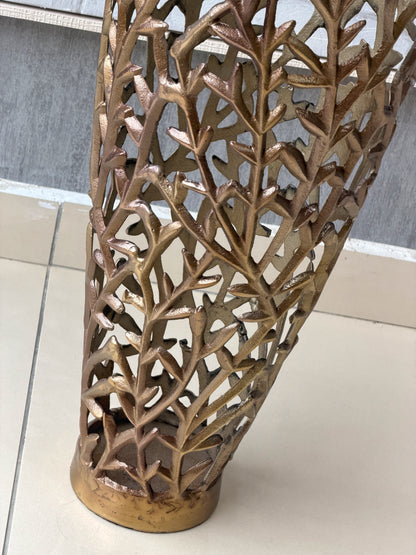 Vintoro Metal Yer Vazosu 25x66 Cm