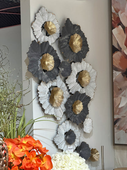 Zerafina Metal Duvar Panosu 60x120 Cm