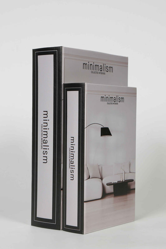 Minimalism Kitap Kutu 16x24 Cm