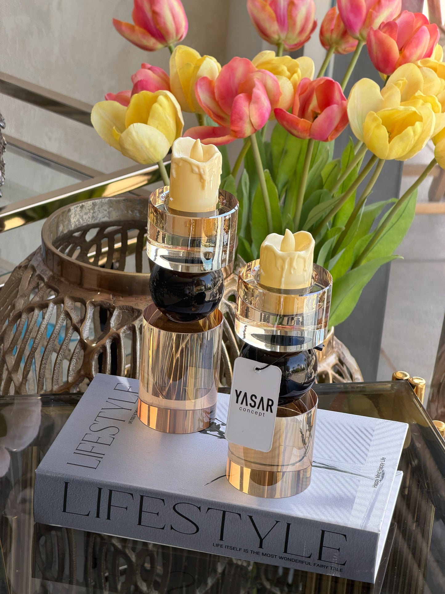 Cylence Kristal Mumluk Set