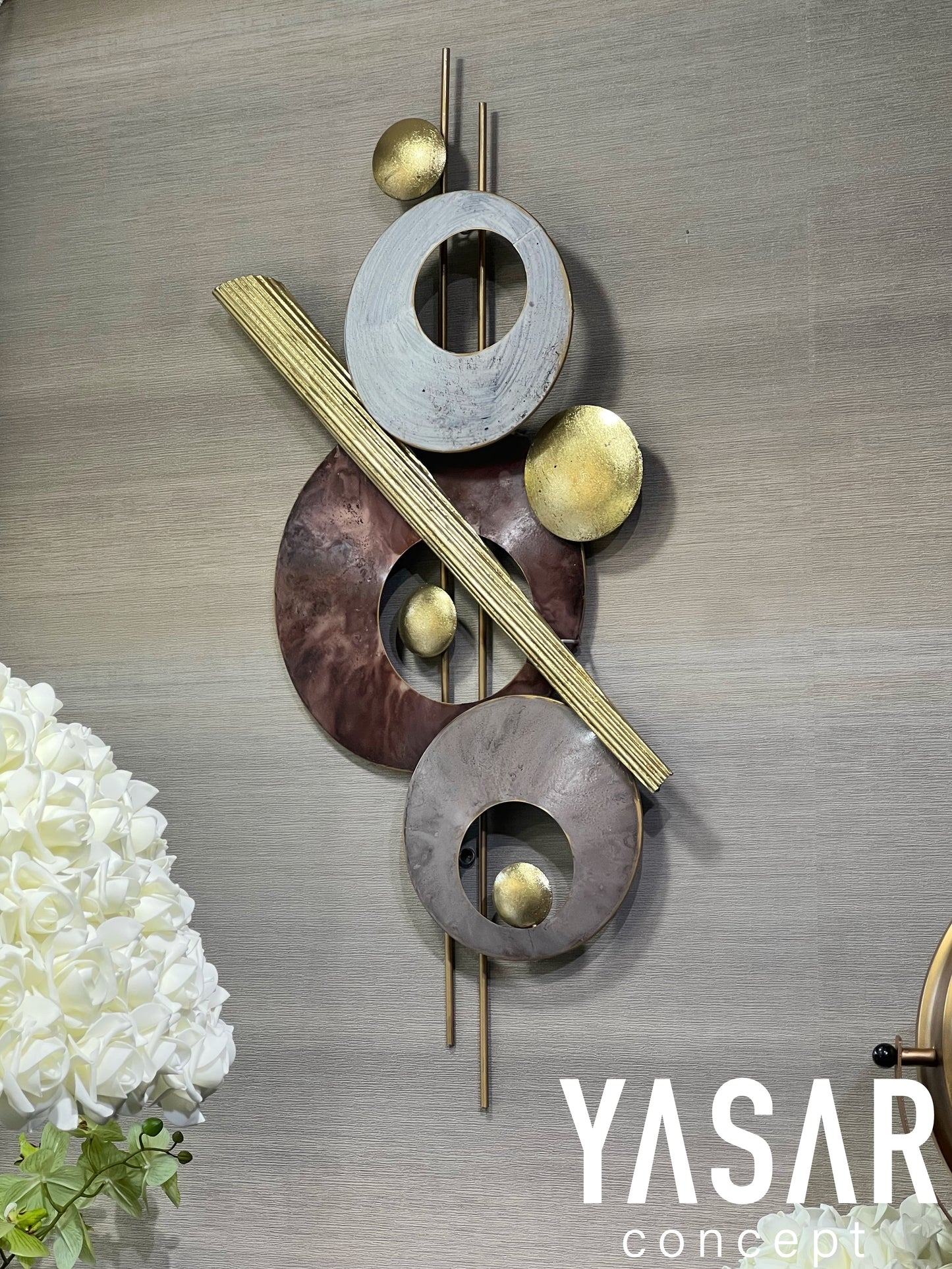 Vectronis Metal Duvar Panosu 45x100 Cm