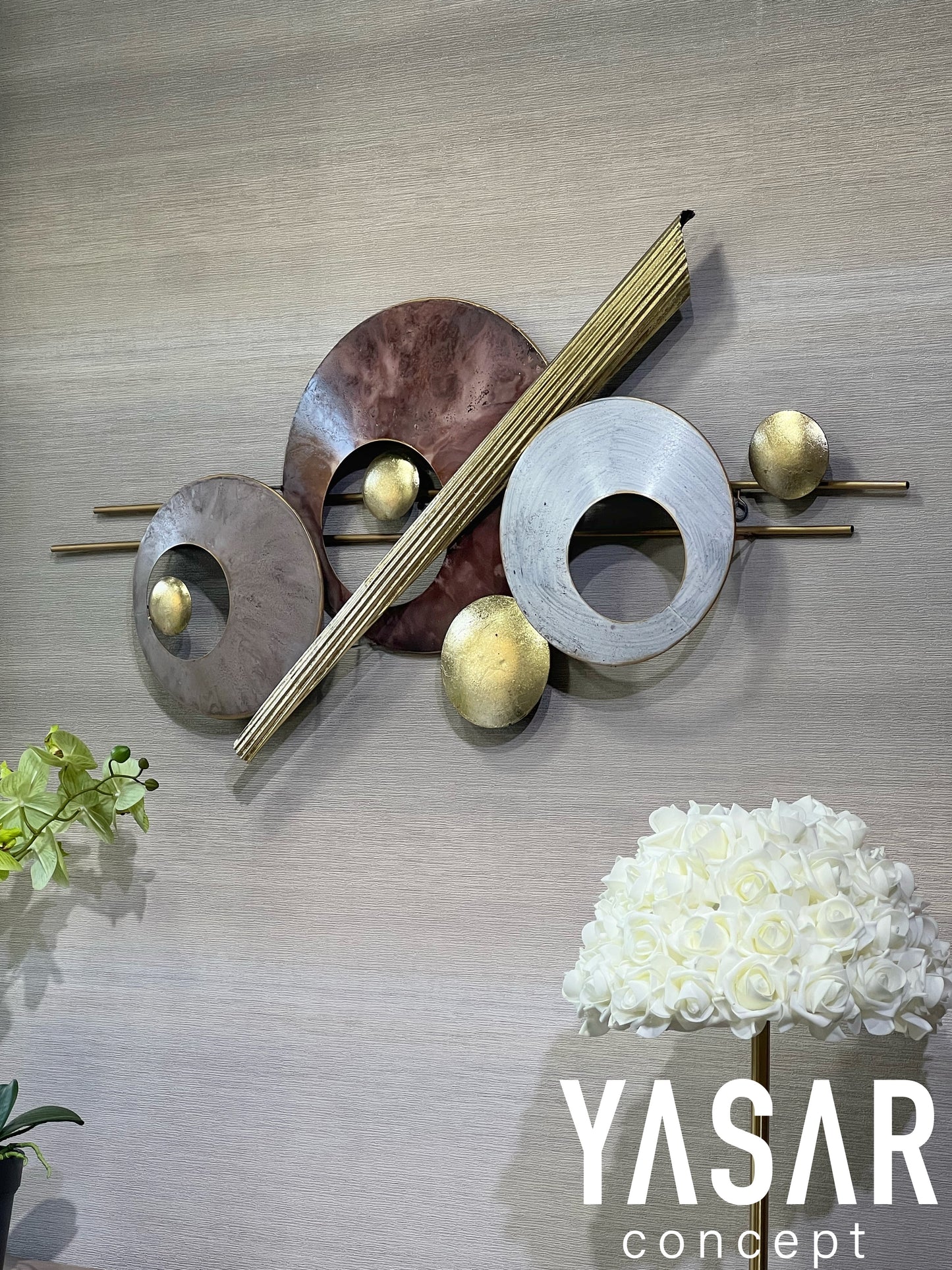 Vectronis Metal Duvar Panosu 45x100 Cm