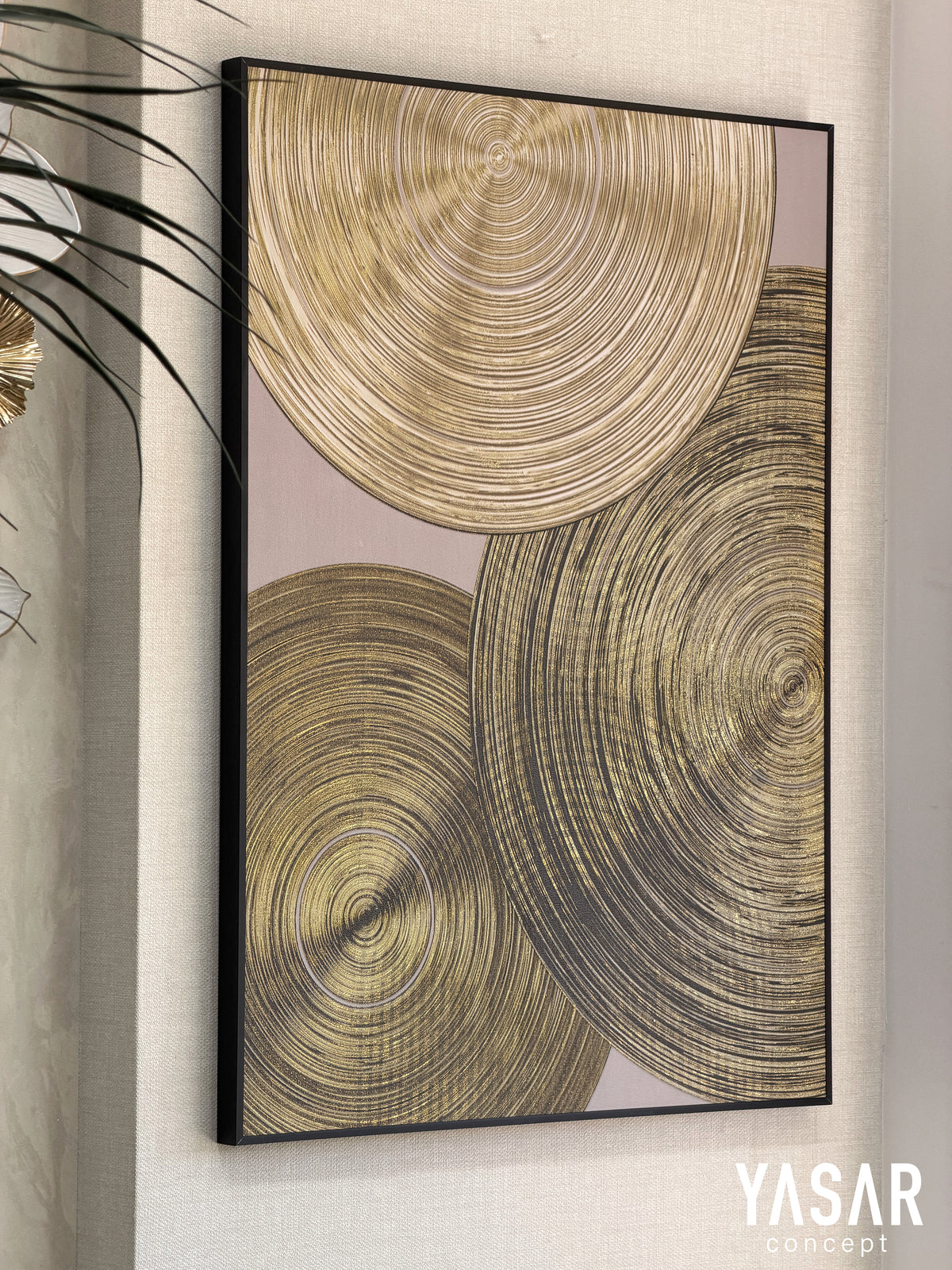 Cielora Dokulu Deri Tablo 70x100 Cm