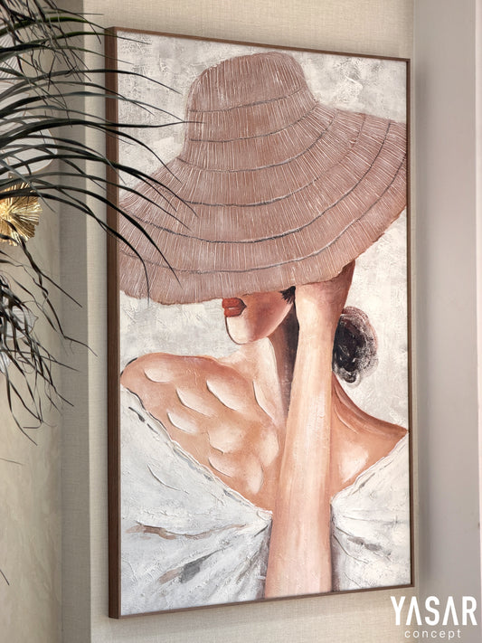 Solenne Dokulu Tablo 80x120 Cm