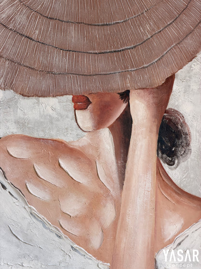 Solenne Dokulu Tablo 80x120 Cm