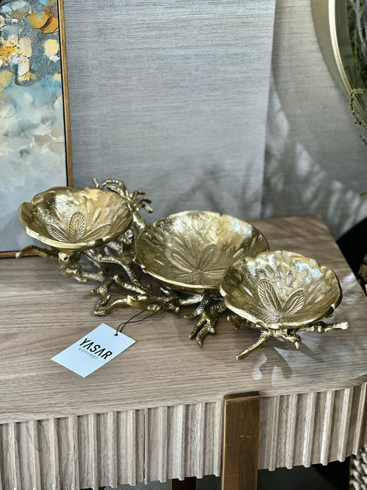 Marivon Metal Üçlü Çerezlik