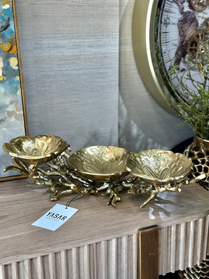 Marivon Metal Üçlü Çerezlik