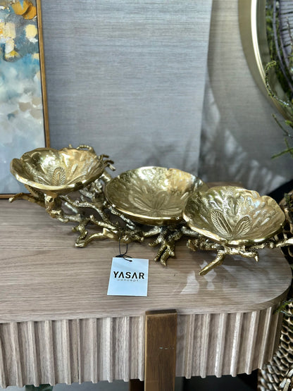 Marivon Metal Üçlü Çerezlik