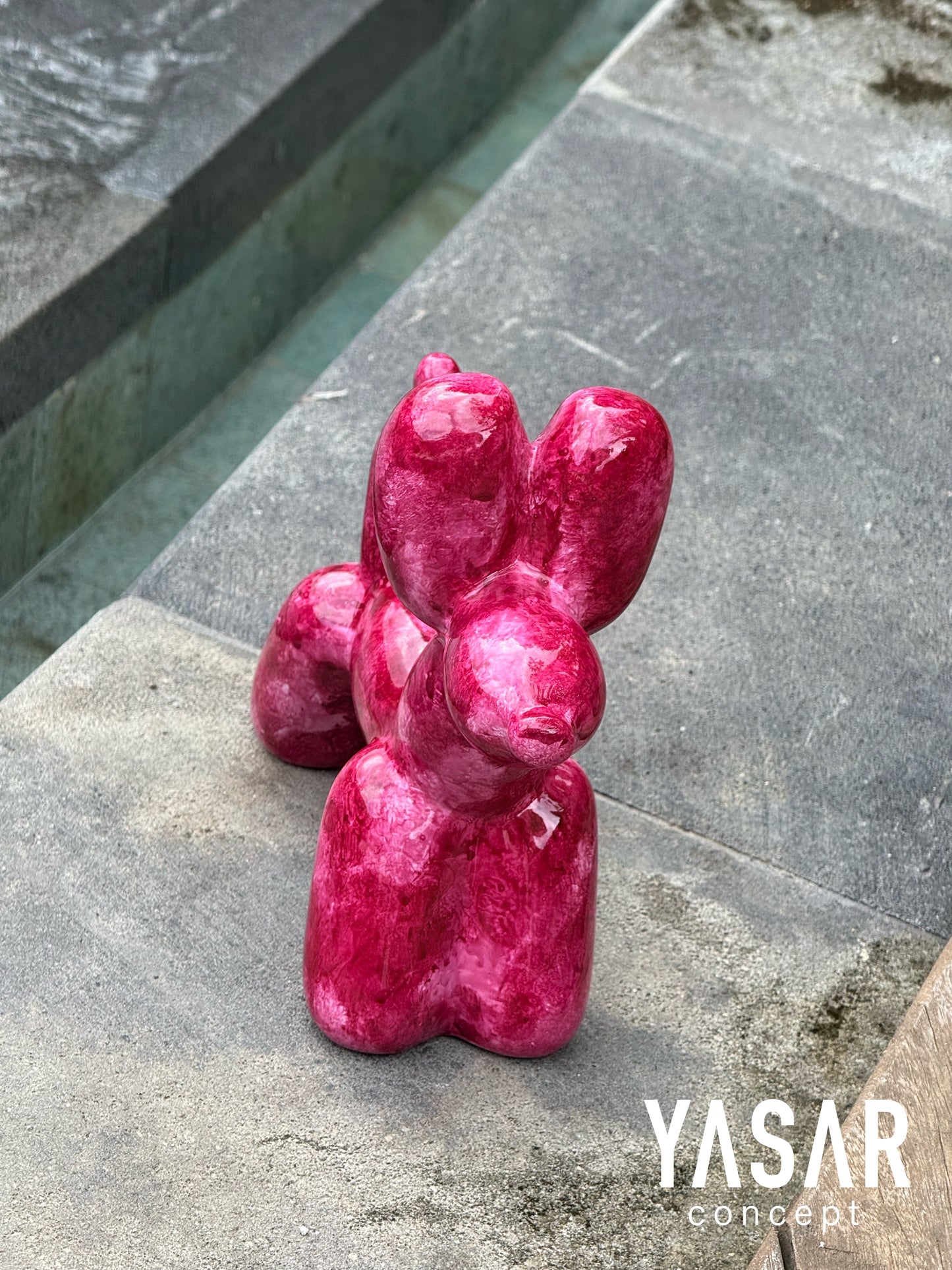 Balloon Dog, Balon Köpek Marble Powder