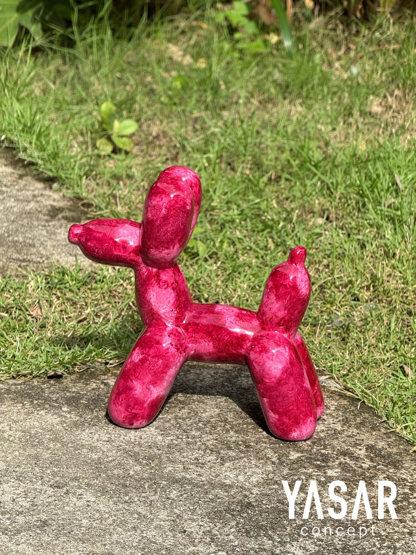 Balloon Dog, Balon Köpek Marble Powder