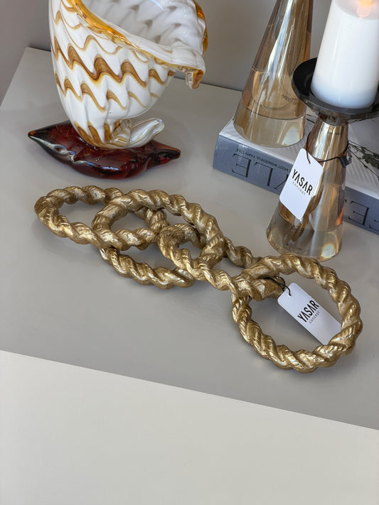Chainova Metal Zincir Dekor Gold