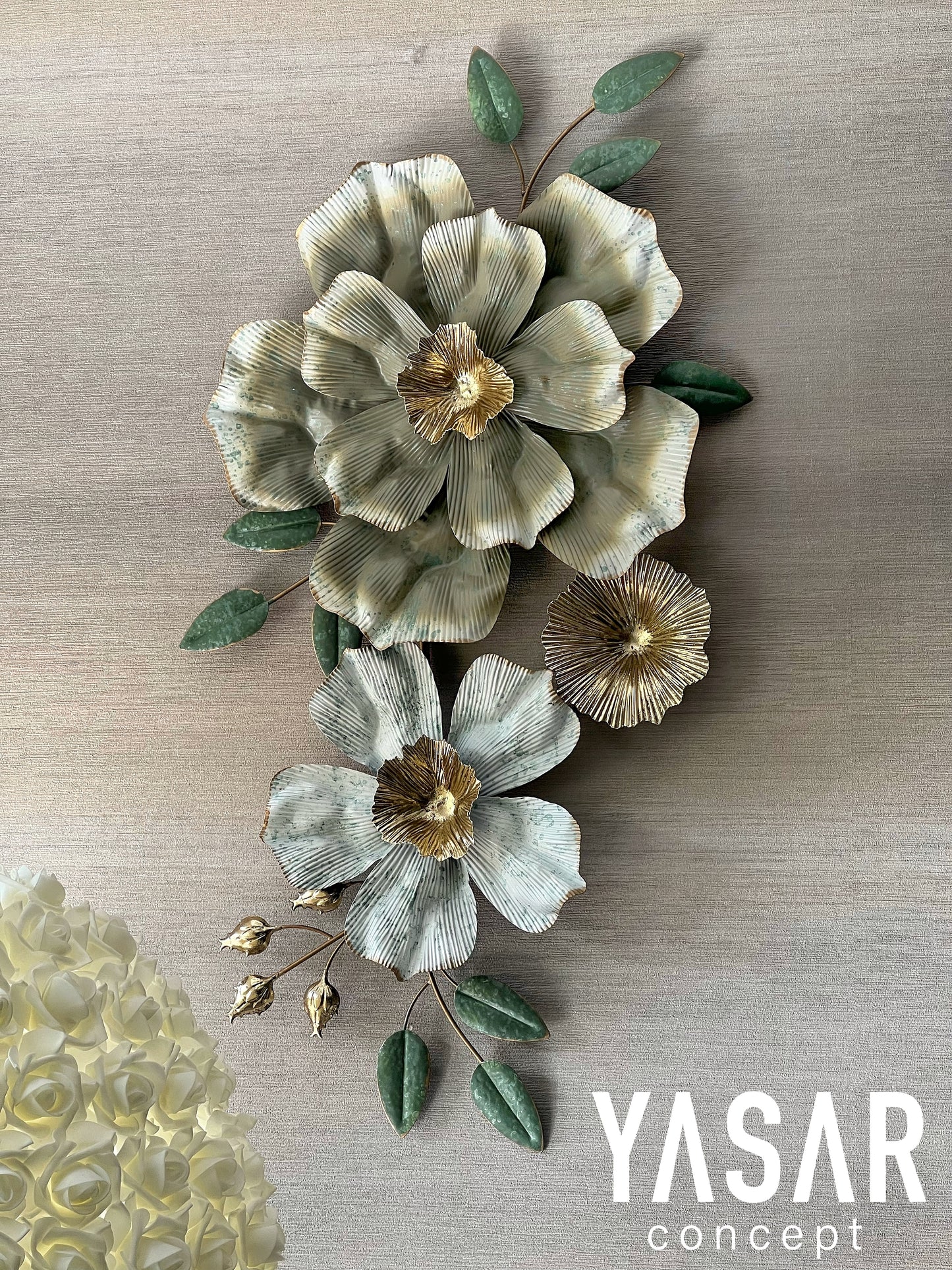 Viridelle Metal Duvar Panosu 47x88 Cm