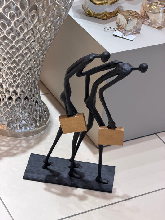 Motiva Metal Soyut İnsan Figürleri 27x46 Cm