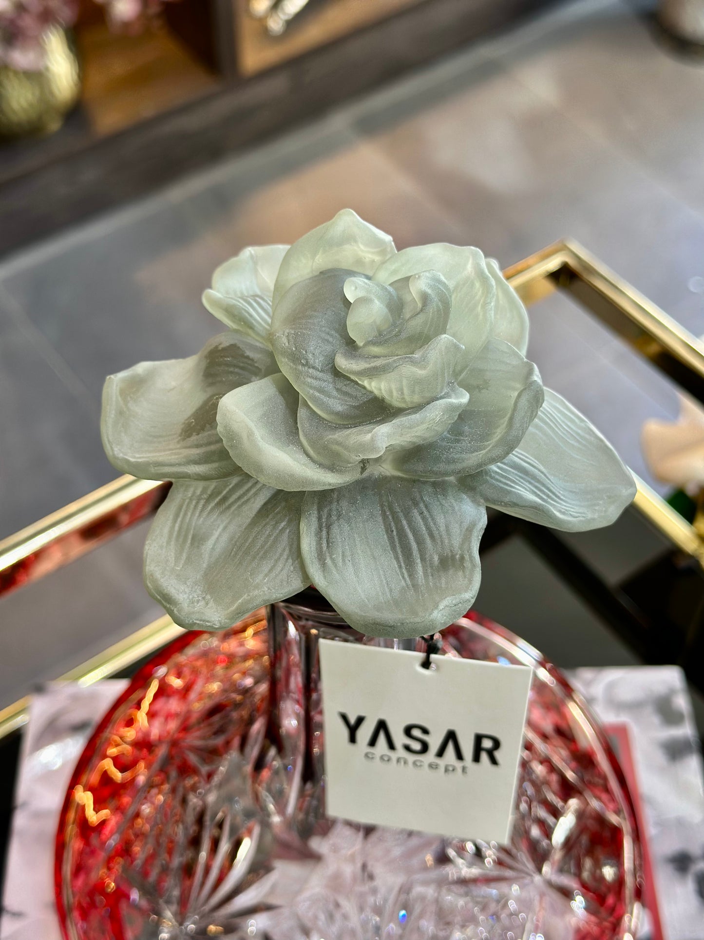 Almera Kristal Kapaklı Cam Karaf Şişe