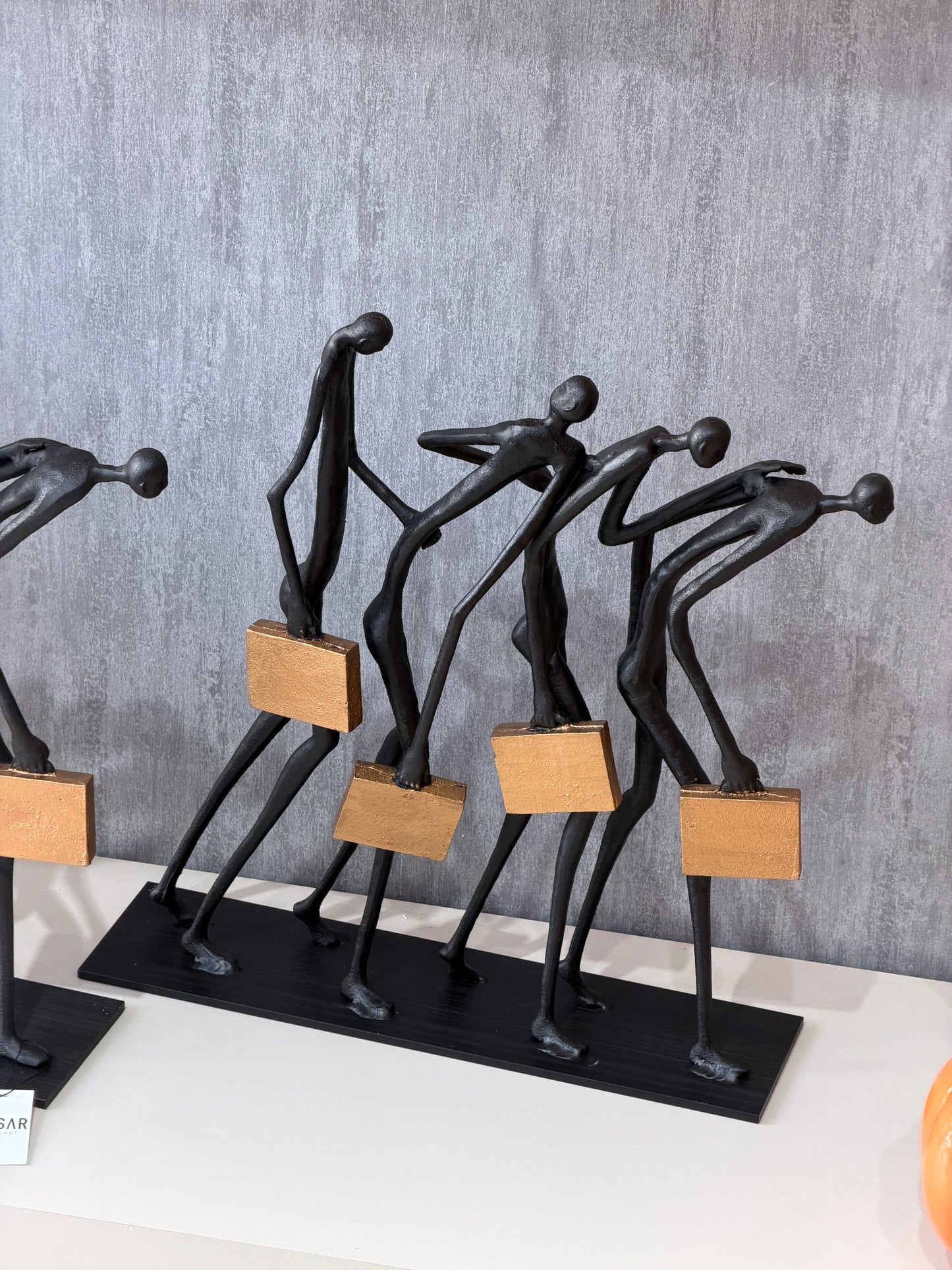 Motiva Metal Soyut İnsan Figürleri 45x50 Cm