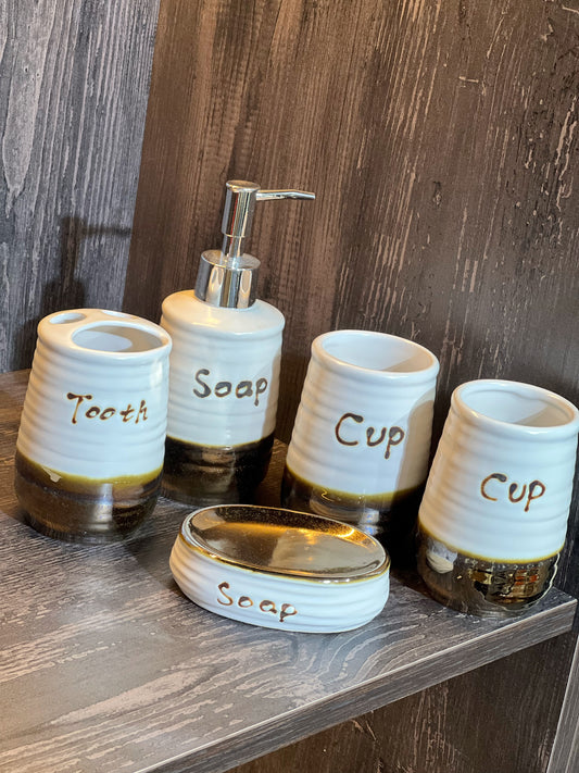 Seravion Vetrina Seramik Banyo Seti