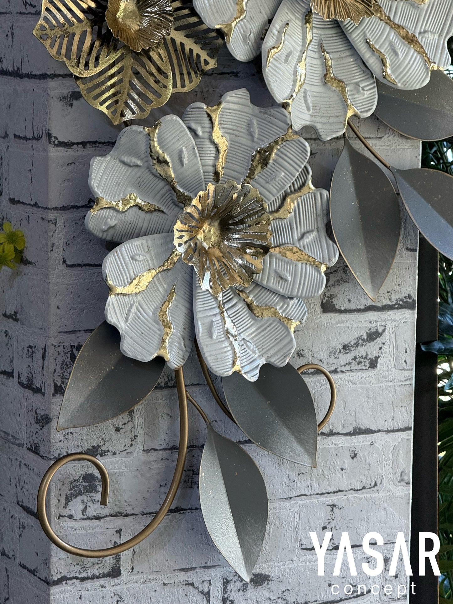 Rosveria Metal Duvar Panosu 50x87 Cm