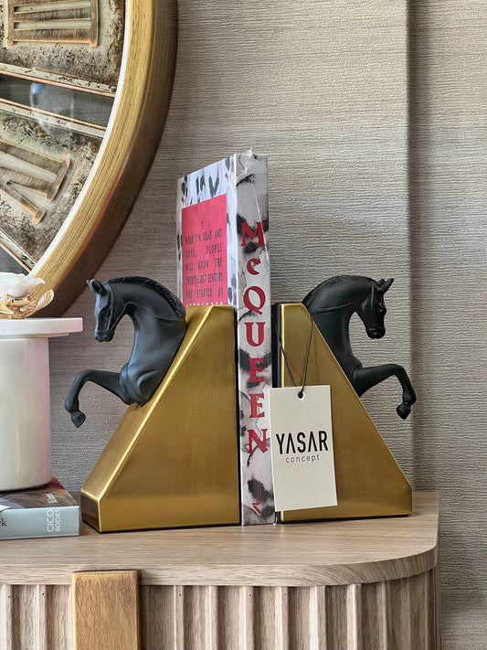 Cavallion At Detaylı Kitap Tutucu