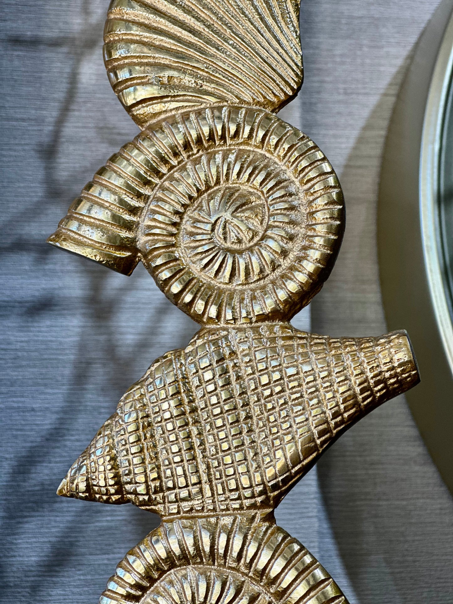 2'Li Mariluna Metal Mumluk Gold