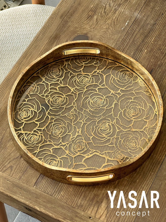 Florabel Dekoratif Tepsi 32 Cm