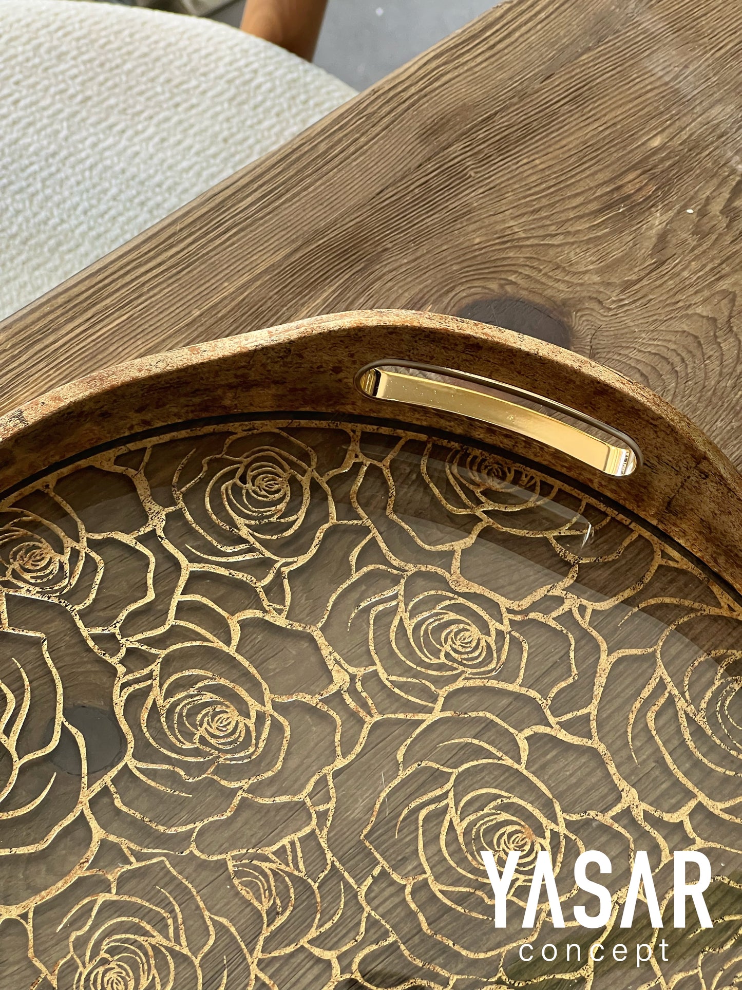 Florabel Dekoratif Tepsi 32 Cm