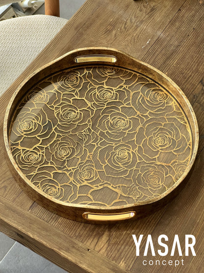 Florabel Dekoratif Tepsi 35 Cm