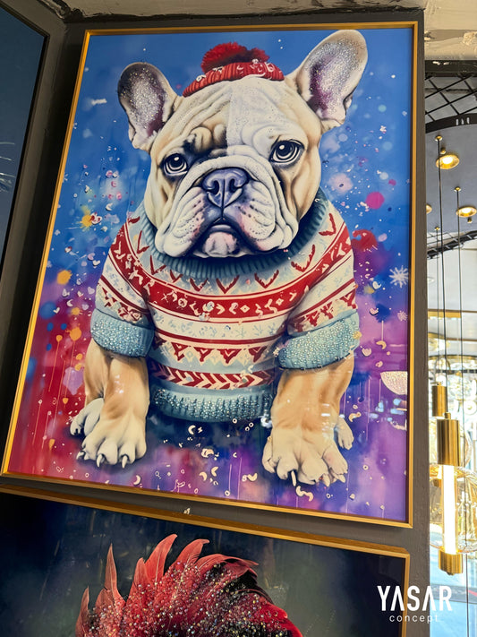 Snugpug Köpek Reçine Tablo