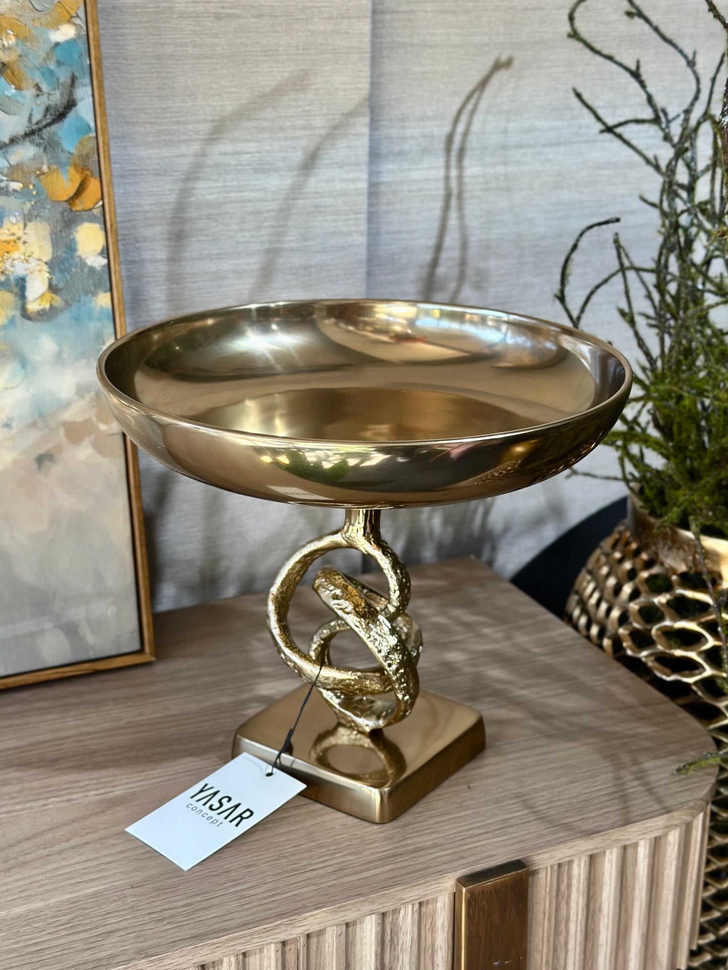 Twyra Metal Dekoratif Kase Meyvelik