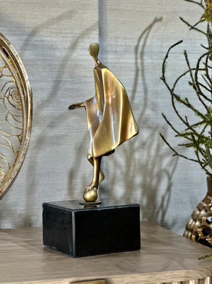 Aurefigura Soyut Adam Dekoratif Obje Mermer Kaideli