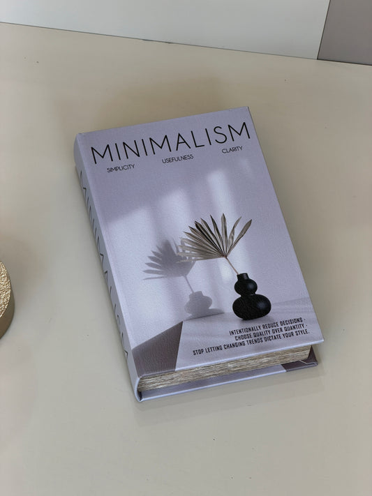 Minimalism Palm Kitap Kutu 16x24 Cm