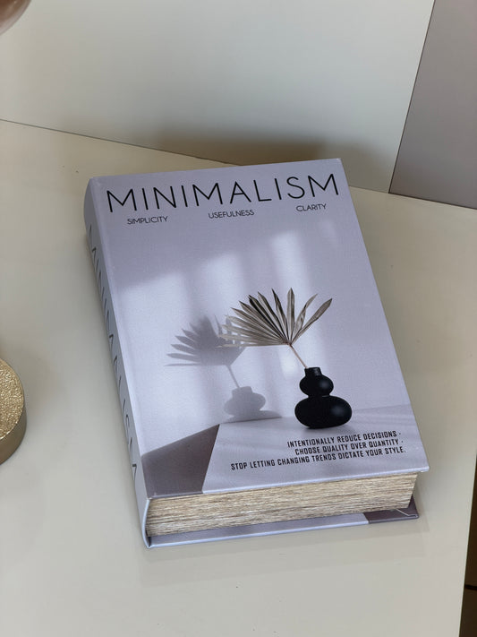 Minimalism Palm Kitap Kutu 21x30 Cm