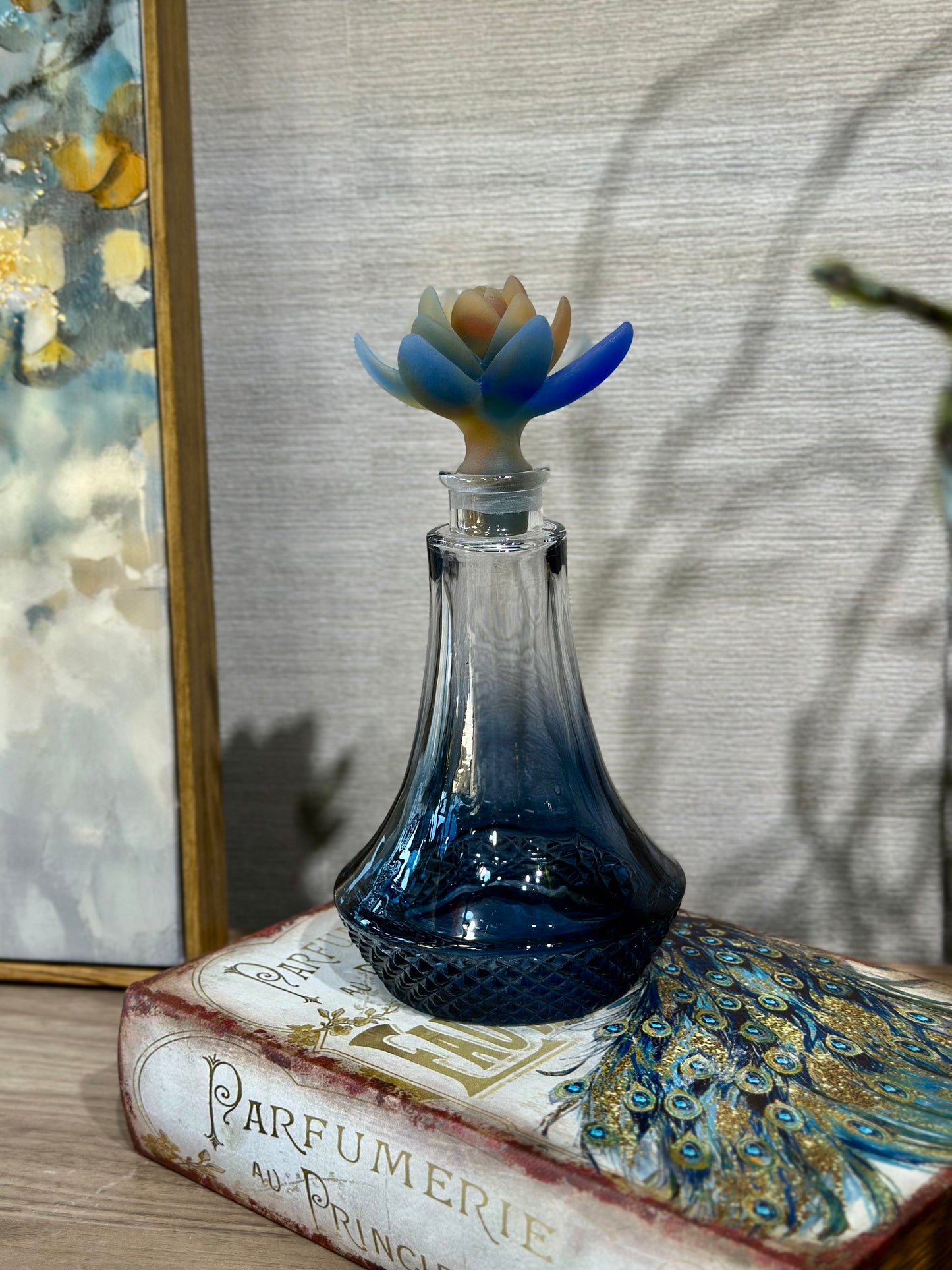 Mirano Kristal Kapaklı Cam Karaf Şişe