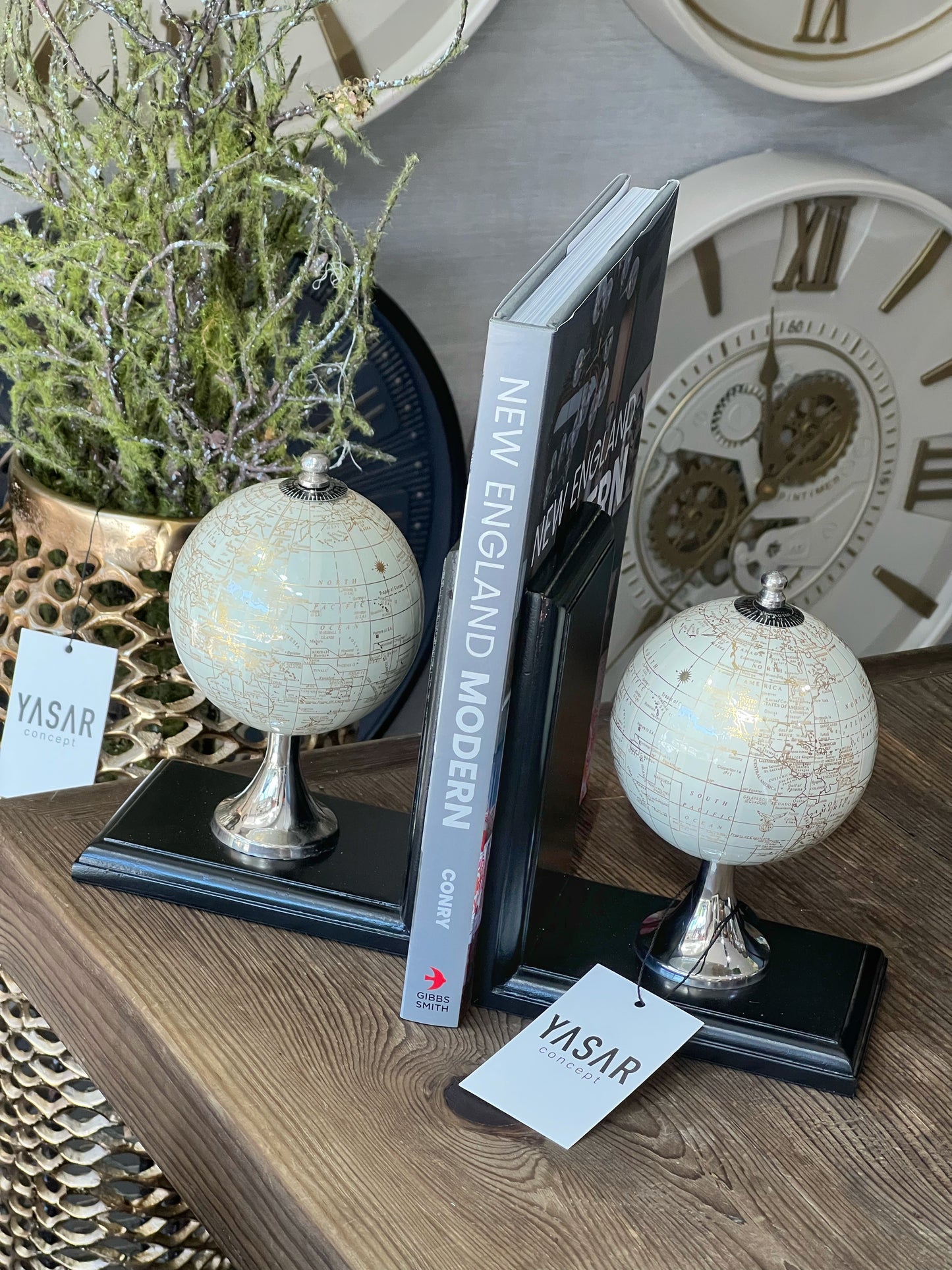 Novaglobe Dünya Küre Kitap Tutucu