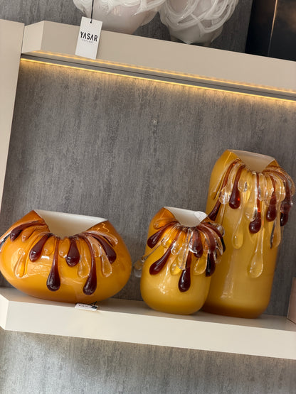 Solera Cam Vazo ve Kase Set