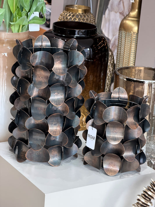 Frillia Metal Mumluk Set Eskitme