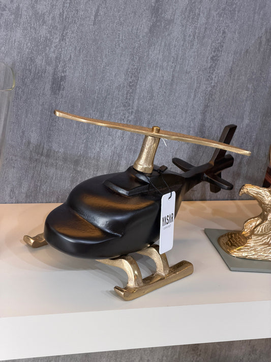 Helion Metal Helikopter Obje 24x33 Cm