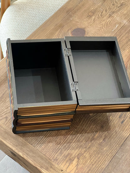 Mixor Ahşap Kitap Kutu Küçük