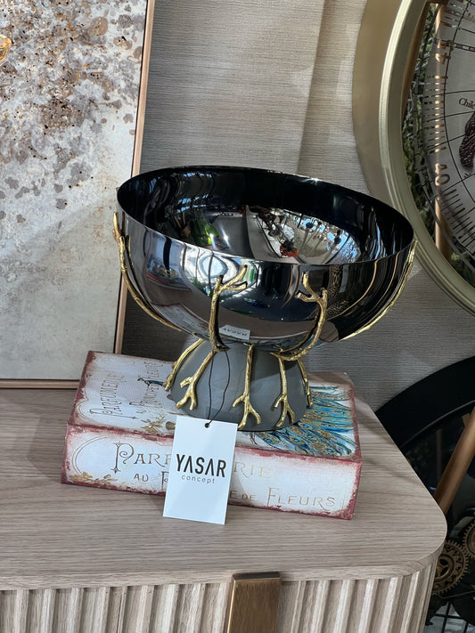 Reefine Dekoratif Metal Kase Meyvelik