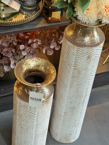 Valiron Metal Yer Vazosu Set