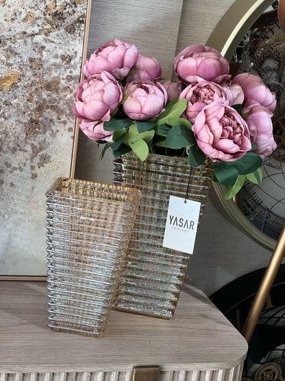 Bacara Cam Vazo Amber Set