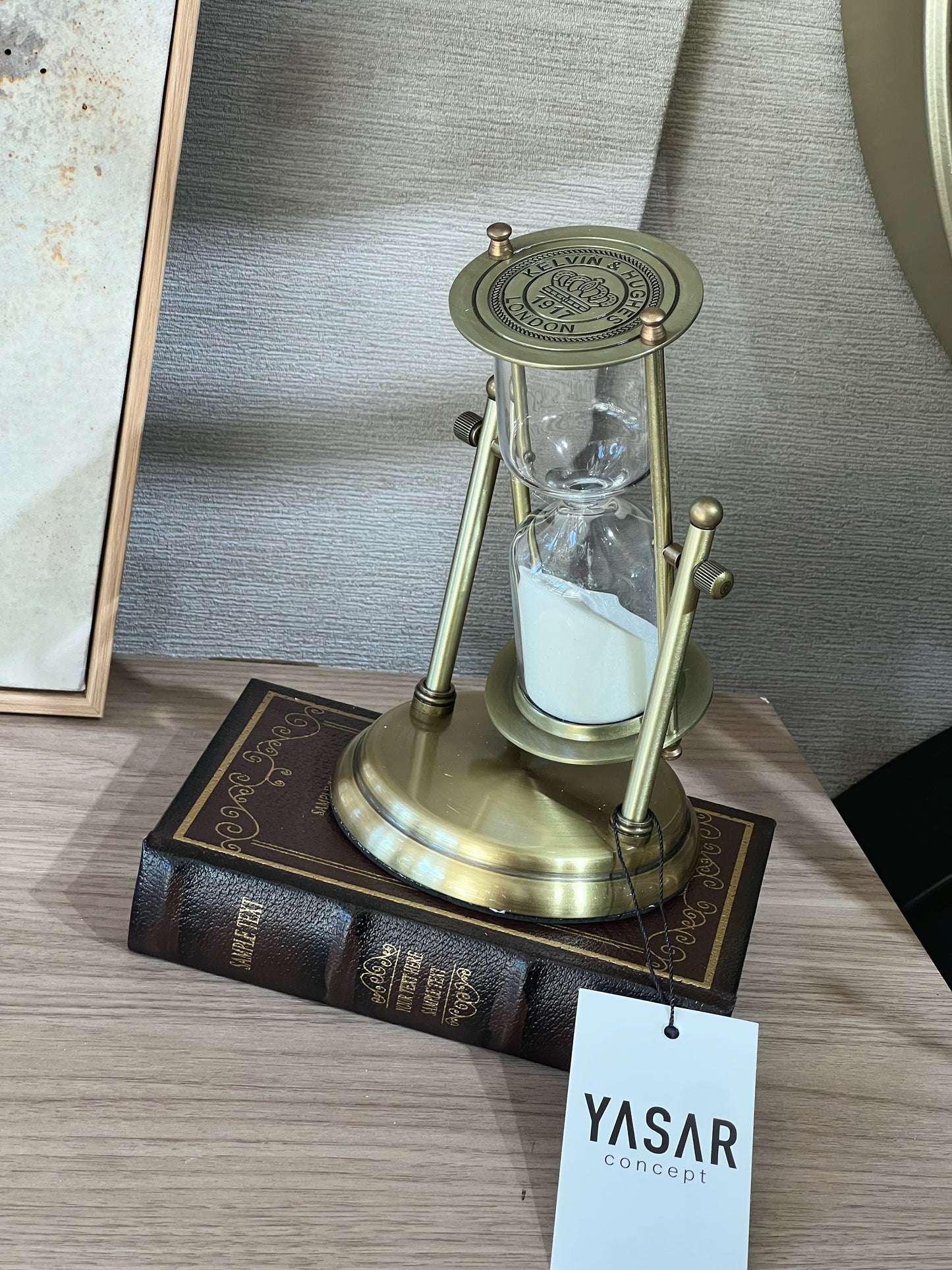 Kevin Pirinç Kum Saati 18 Cm