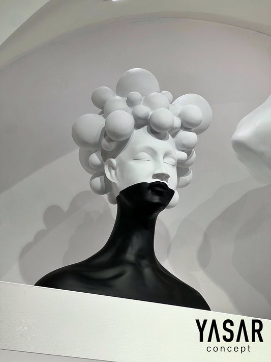 Cloud Hair Dekoratif Obje