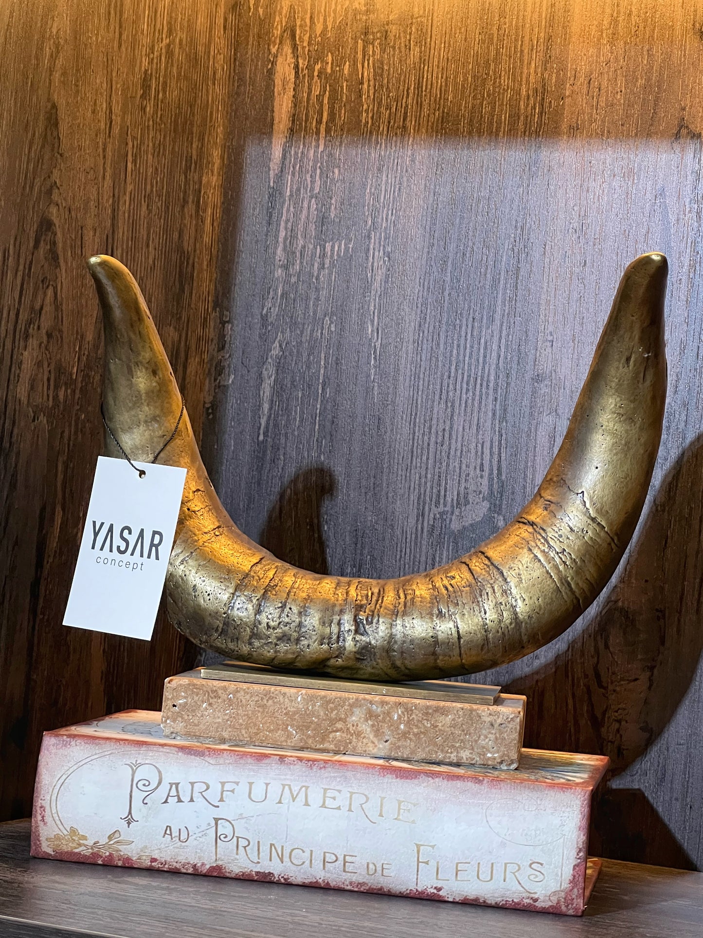 Horn Traverten Mermer Boynuz Dekor