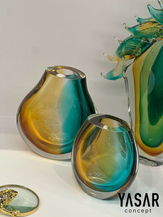 2'Li Orlith Cam Vazo